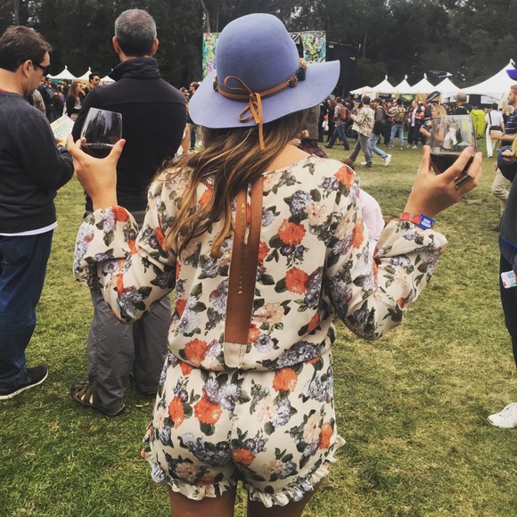 Cotton Candy Pants - Cotton Candy | Floral Romper